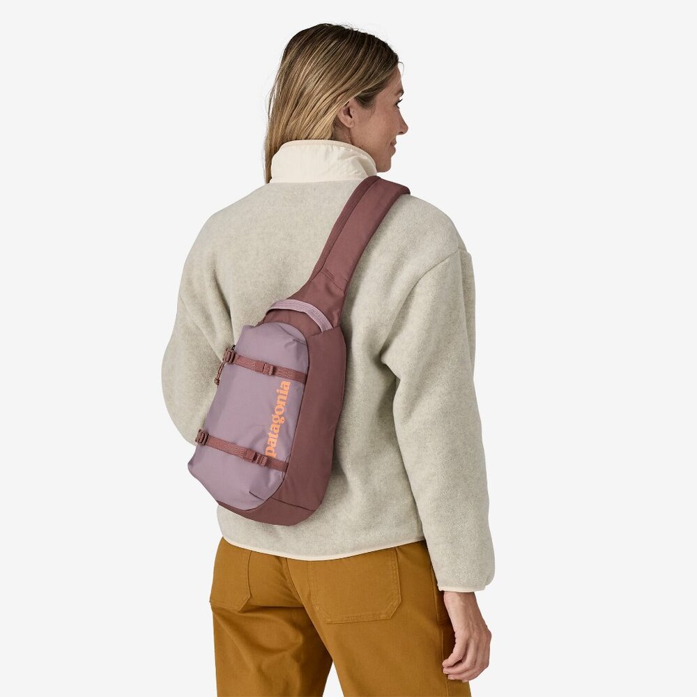 Patagonia Sling Backpack in Dusty Rose and Mauve - Picture 2 of 4